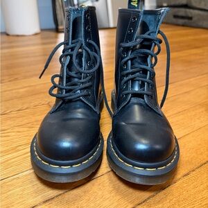 Dr. Martens Black Combat Boots